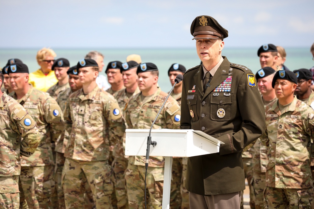Hokanson joins Normandy ceremony to honor Guard, Allied efforts in World War II