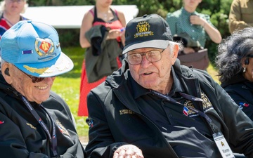 WWII Veterans Return to Normandy DDay 80 Ceremony