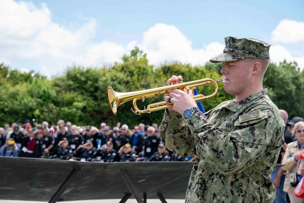 WWII Veterans Return to Normandy DDay 80 Ceremony