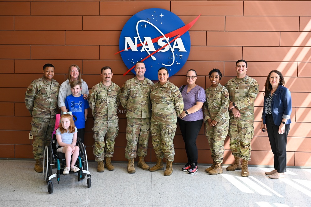 JBLE Airmen explore space behind the scenes