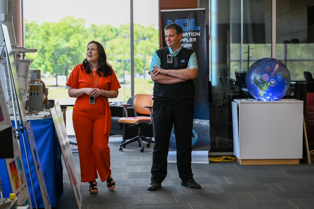 JBLE Airmen explore space behind the scenes