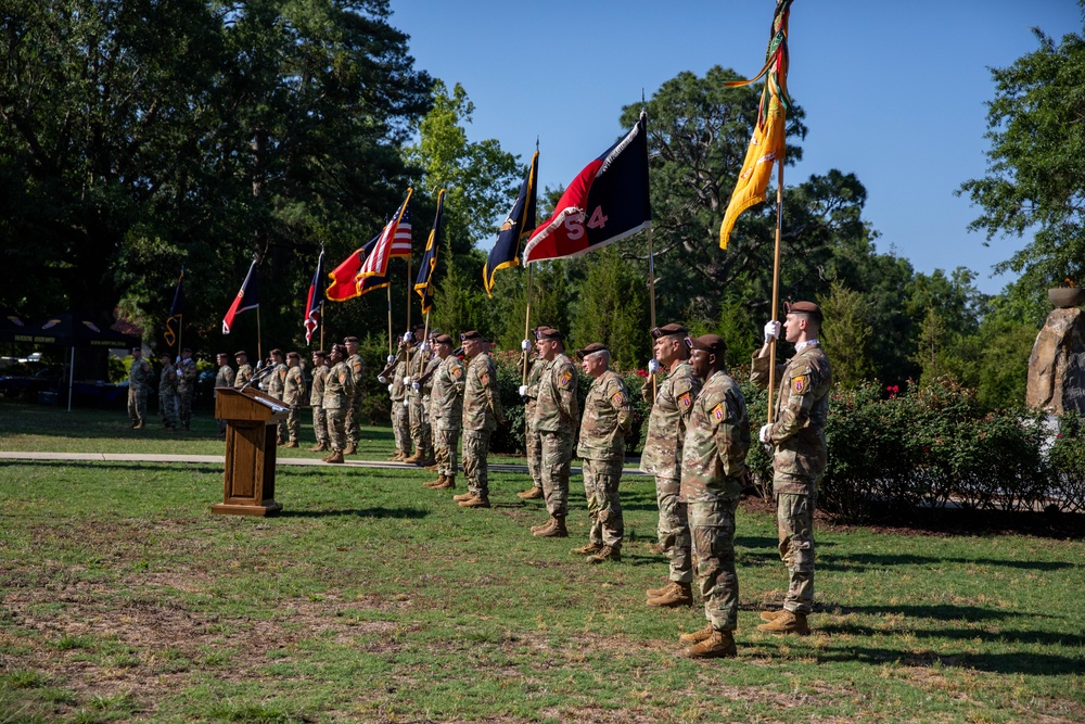 Security Force Assistance Command Change of Command Ceremony