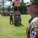 Paymasters conduct change of command ceremony