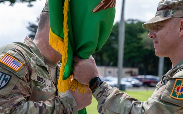 Warfighters conduct change of command ceremony