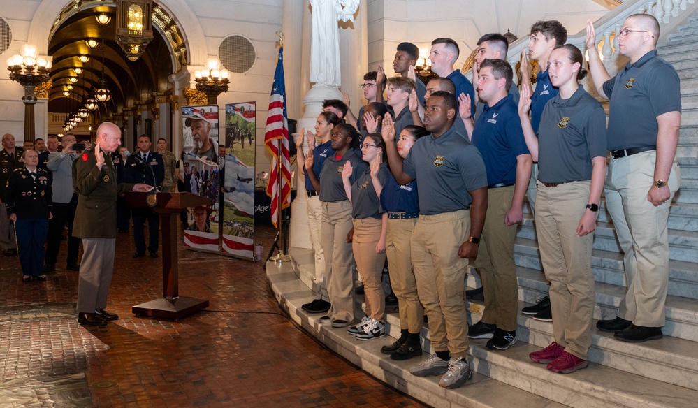 Guard and Veterans Day at the Capitol