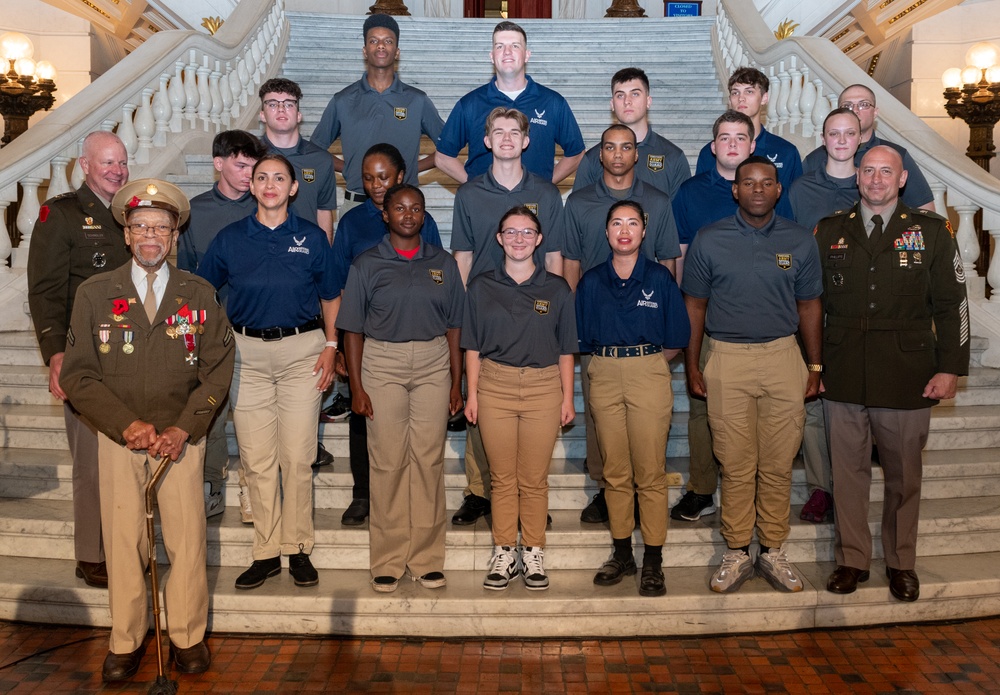 Guard and Veterans Day at the Capitol