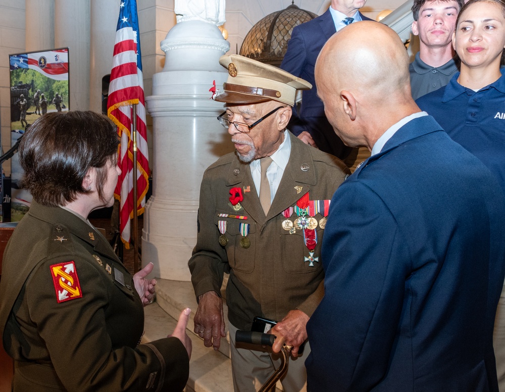 Guard and Veterans Day at the Capitol