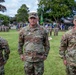 Warfighters conduct change of command ceremony