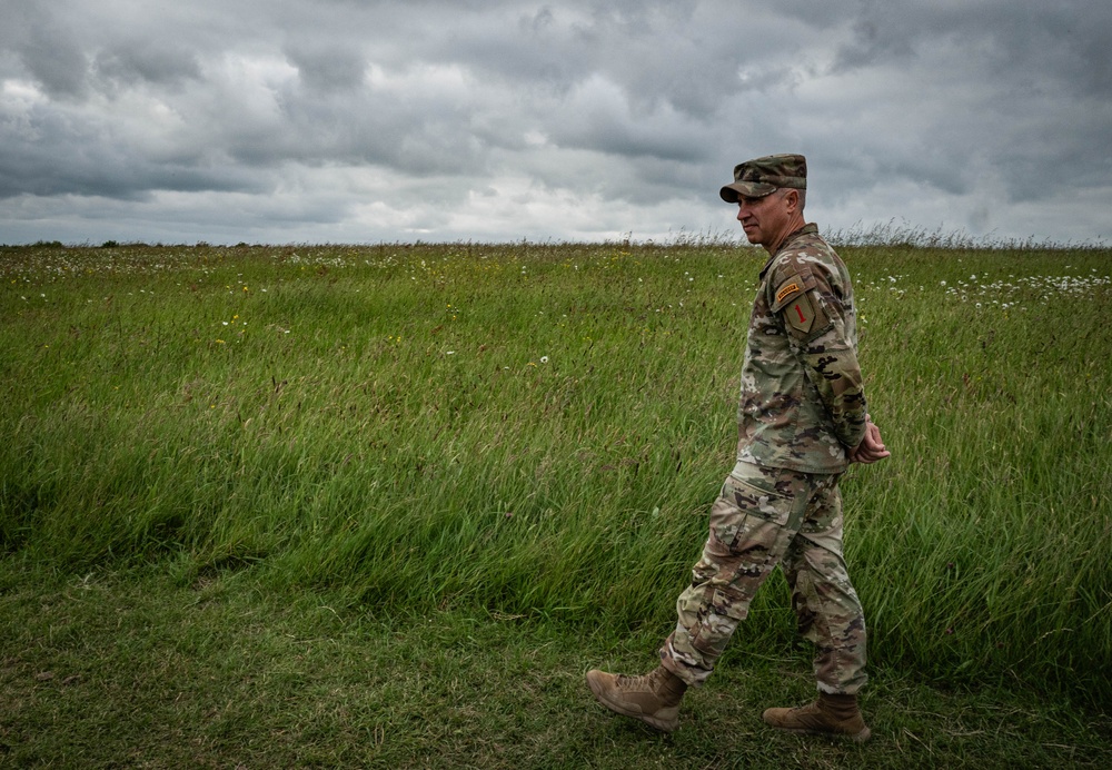 Big Red One Attends Annual D-Day Celebration