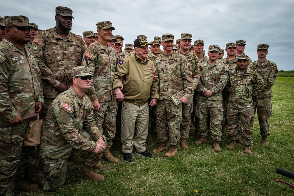 Big Red One Attends Annual D-Day Celebration