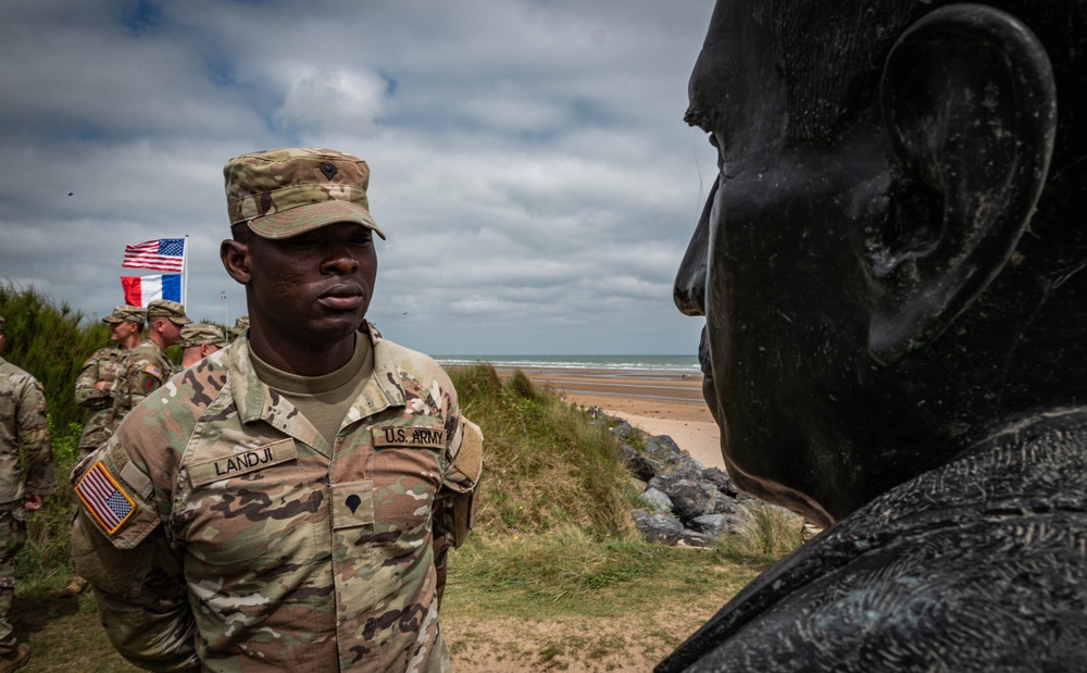 Big Red One Attends Annual D-Day Celebration