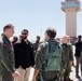 Admiral Aquilino is Greeted by INDOPACIFIC and NAWDC Personnel