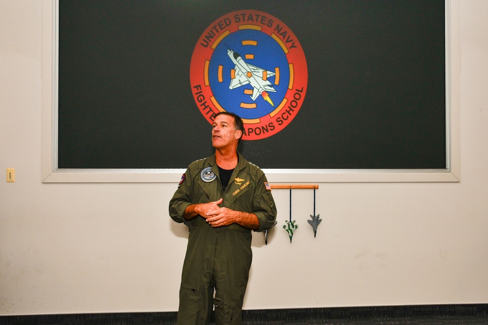 Admiral Aquilino Speaks to TOPGUN Graduates