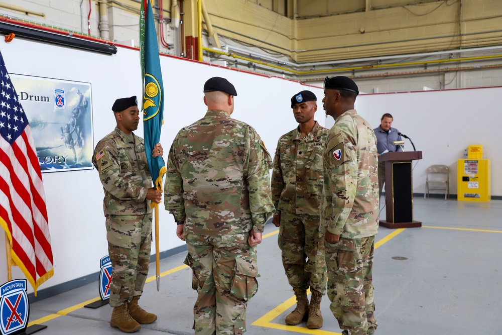Army Field Support Battalion-Drum Change of Command Ceremony
