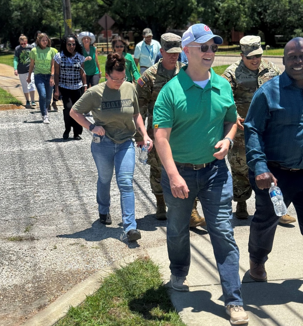 Lyster hosts annual Stomp Out the Stigma walk