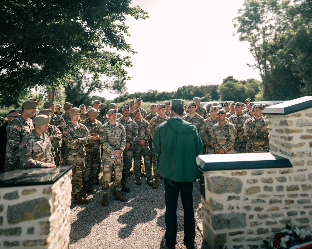 Rangers Visit Normandy France