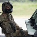 U.S. Army Sgt. Dillon Johnson of Alpha Company, 2-285th Assault Helicopter Battalion, rests for a moment