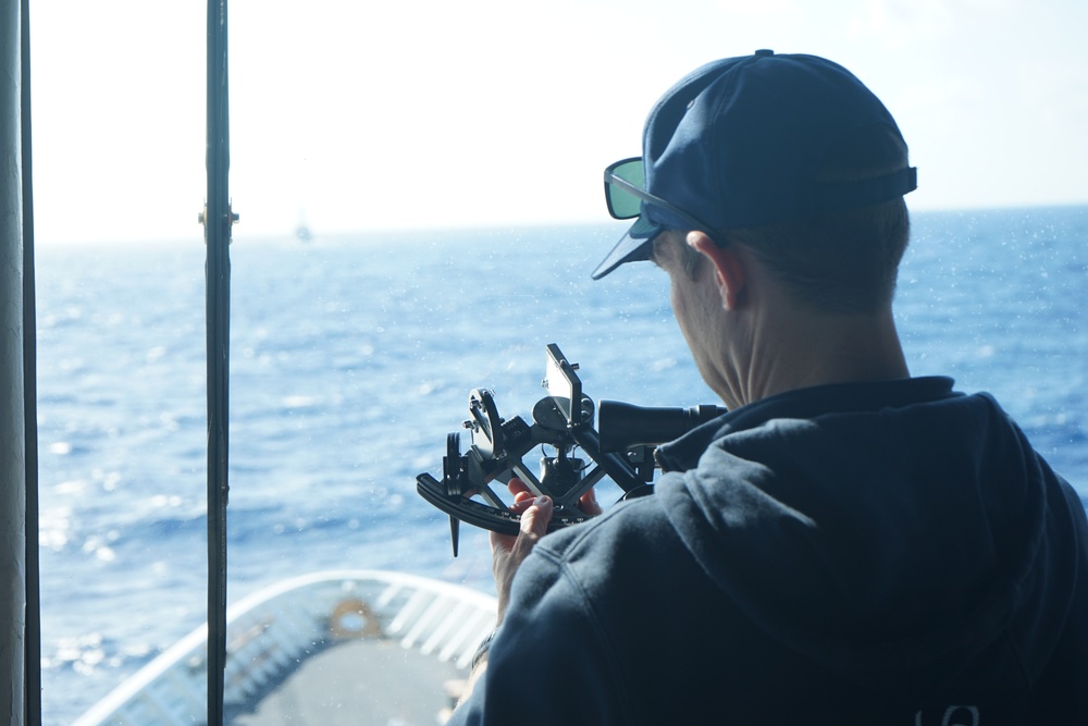 US Coast Guard, US Navy conduct maritime operations with Royal Canadian navy in the Atlantic Ocean