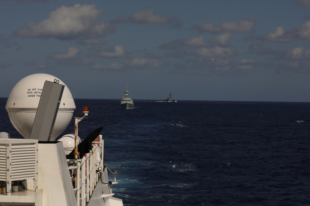 US Coast Guard, US Navy conduct maritime operations with Royal Canadian navy in the Atlantic Ocean