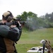 US Navy Marksmanship Team Shoots Competitive Rifle