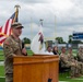 Company A, 1st Battalion, 178th Infantry Regiment mobilizes for deployment in Peoria, Illinois, June 4, 2024.