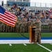 Company A, 1st Battalion, 178th Infantry Regiment mobilizes for deployment in Peoria, Illinois, June 4, 2024.