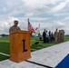 Company A, 1st Battalion, 178th Infantry Regiment mobilizes for deployment in Peoria, Illinois, June 4, 2024.