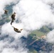 Special Operations and veterans perform military freefall jump during D-Day 80