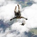 Special Operations and veterans perform military freefall jump during D-Day 80