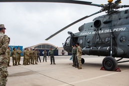 Peruvian, U.S. firefighters train for aircraft fire evacuations