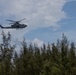 U.S. Marines with HMLA-167 perform a terrain-familiarization flight during Distributed Aviation Operations Exercise 24