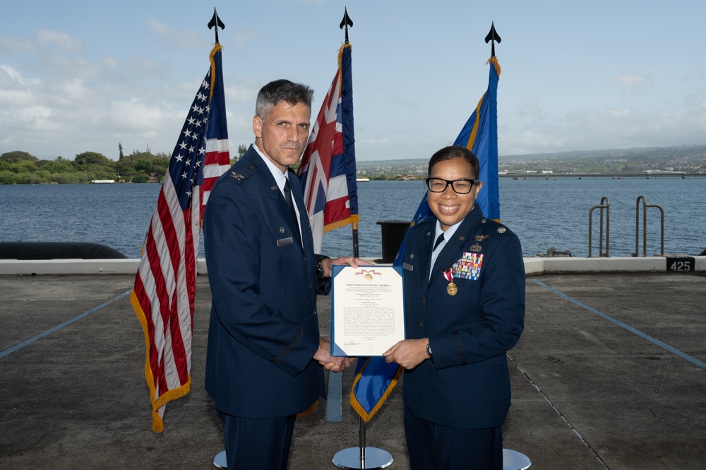 8th Intelligence Squadron Change of Command Ceremony