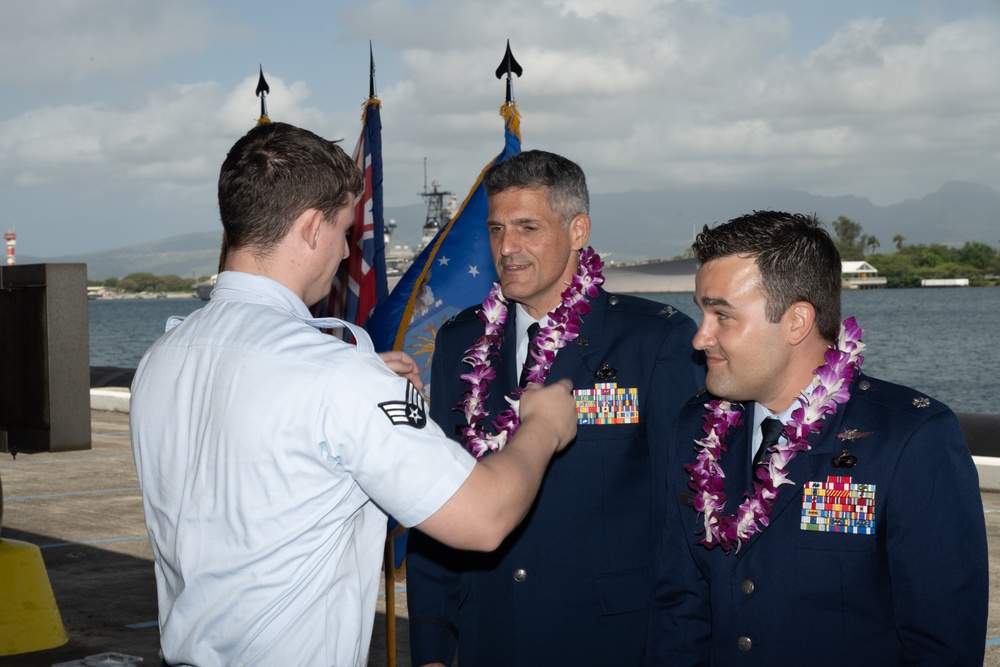 8th Intelligence Squadron Change of Command Ceremony