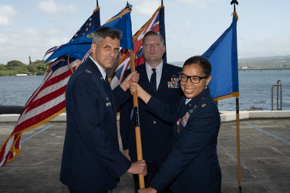 8th Intelligence Squadron Change of Command Ceremony
