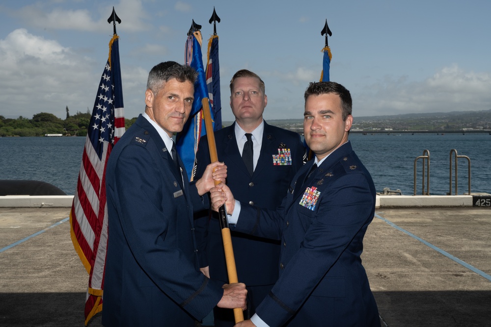 8th Intelligence Squadron Change of Command Ceremony