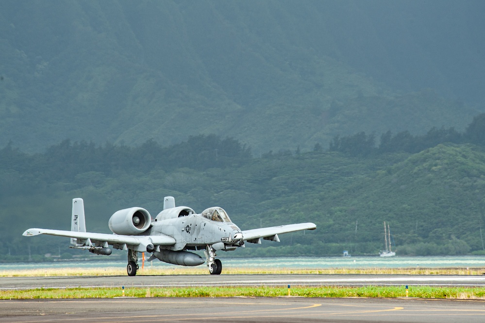 Sentry Aloha 24-2: Warthogs from AATC join combat training at Marine Corps Air Station Kaneohe Bay