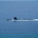 THE LOS ANGELES-CLASS FAST-ATTACK SUBMARINE USS ASHEVILLE (SSN 758) TRANSITS APRA HARBOR, NAVAL BASE GUAM