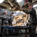 RAN sailors from Fleet Support Unit North, Fleet Logistic Support Element and Port Services during a tour of the tender