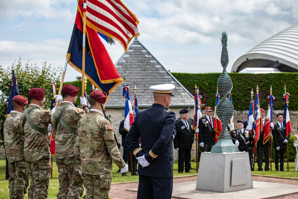 80TH ANNIVERSARY OF D-DAY GENERAL 82ND AIRBORNE CEREMONY