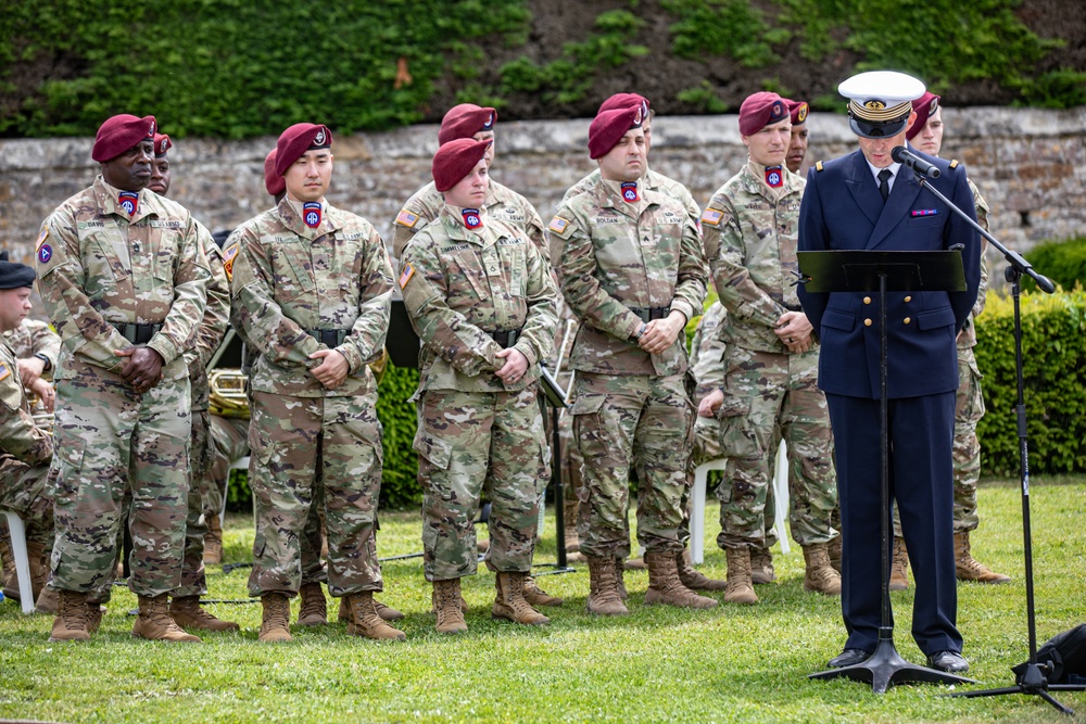 80TH ANNIVERSARY OF D-DAY GENERAL 82ND AIRBORNE CEREMONY