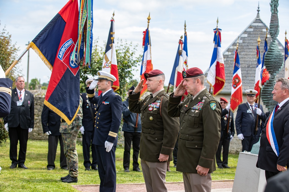 80TH ANNIVERSARY OF D-DAY GENERAL 82ND AIRBORNE CEREMONY