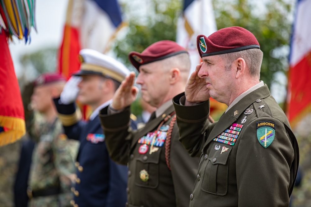 80TH ANNIVERSARY OF D-DAY GENERAL 82ND AIRBORNE CEREMONY