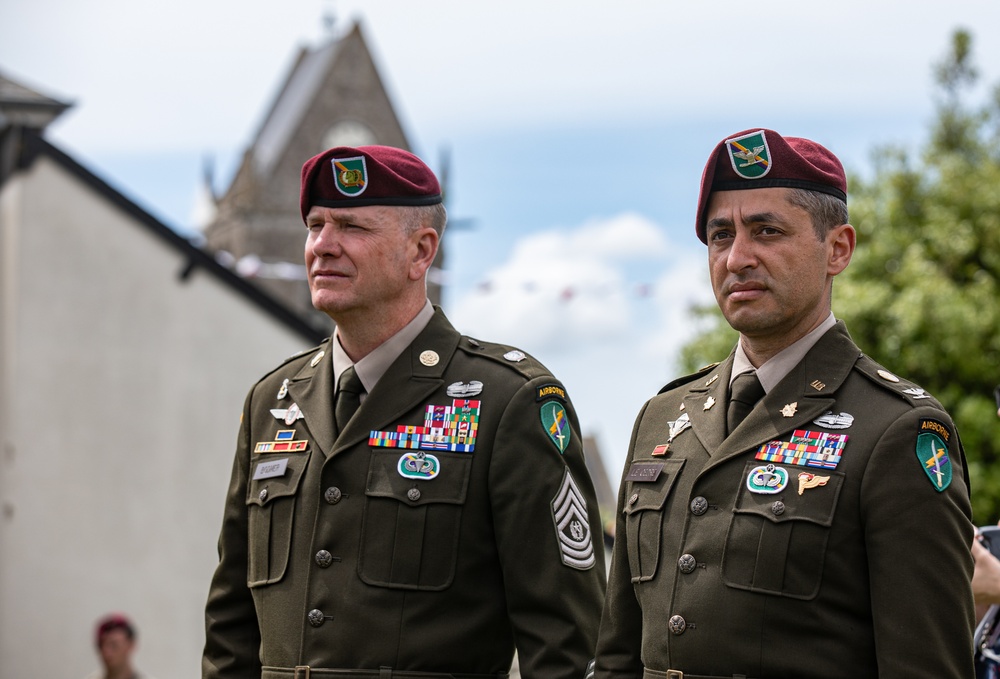 80TH ANNIVERSARY OF D-DAY GENERAL 82ND AIRBORNE CEREMONY