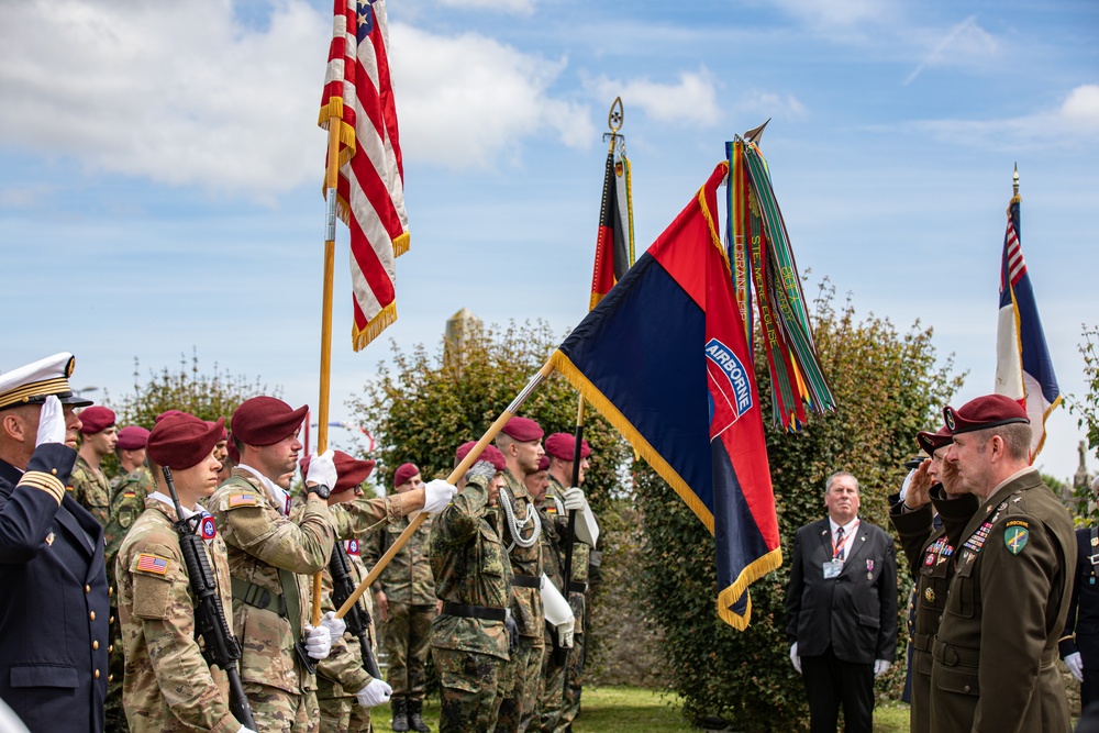 80TH ANNIVERSARY OF D-DAY GENERAL 82ND AIRBORNE CEREMONY