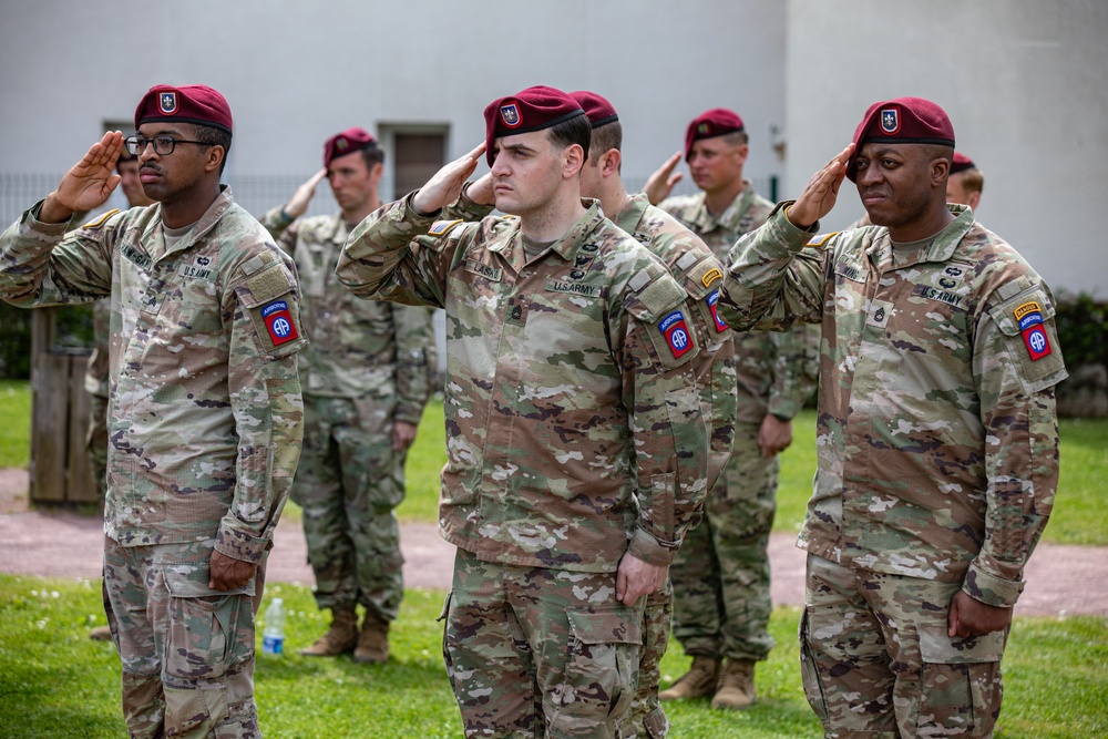 80TH ANNIVERSARY OF D-DAY GENERAL 82ND AIRBORNE CEREMONY