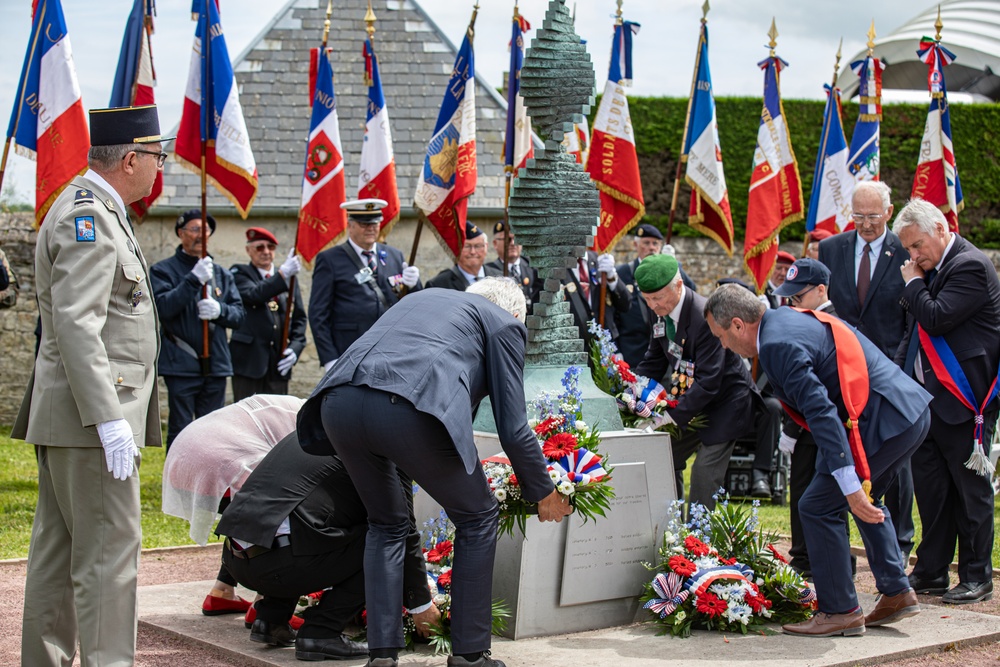 80TH ANNIVERSARY OF D-DAY GENERAL 82ND AIRBORNE CEREMONY