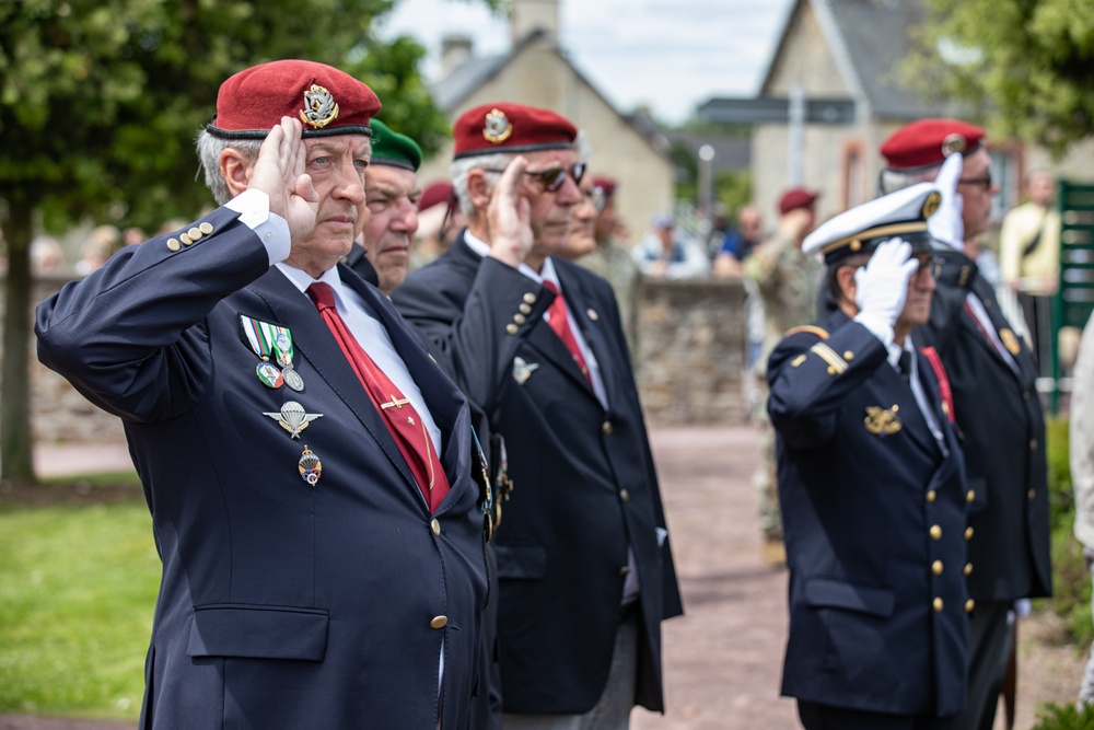 80TH ANNIVERSARY OF D-DAY GENERAL 82ND AIRBORNE CEREMONY