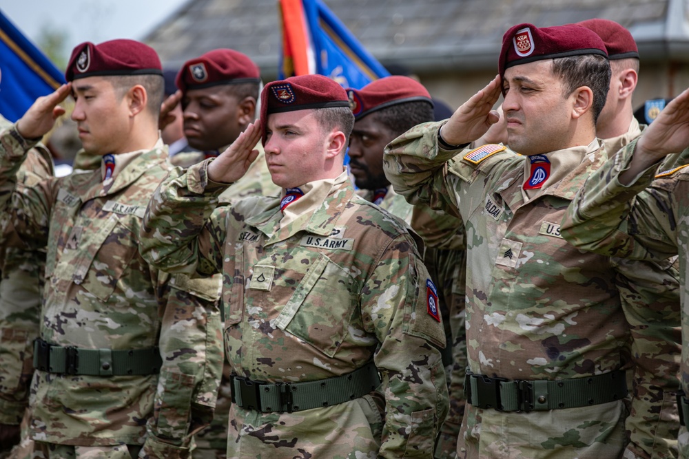 80TH ANNIVERSARY OF D-DAY GENERAL 82ND AIRBORNE CEREMONY