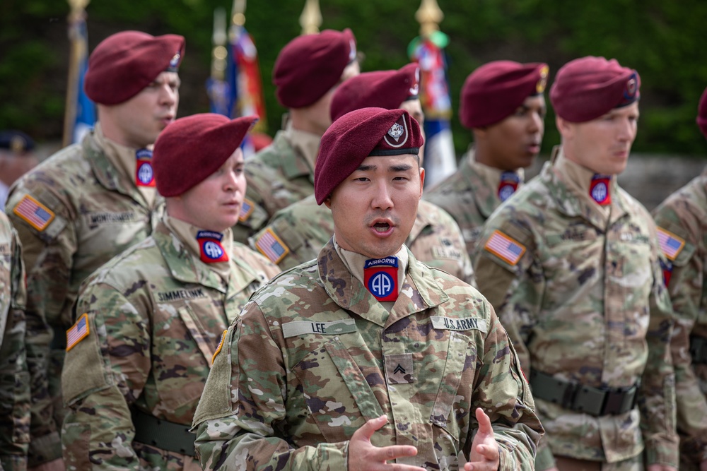 80TH ANNIVERSARY OF D-DAY GENERAL 82ND AIRBORNE CEREMONY