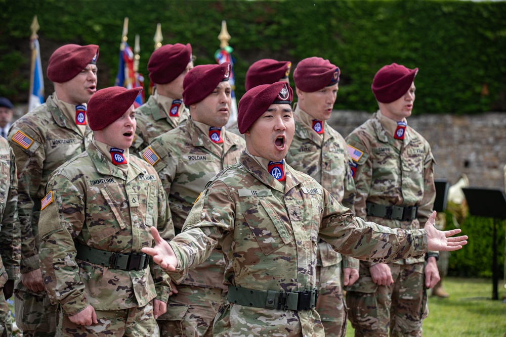 80TH ANNIVERSARY OF D-DAY GENERAL 82ND AIRBORNE CEREMONY